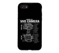 Custodia per iPhone SE (2020) / 7/8 VHS Camera Anatomia Retro Illustrazione Arte