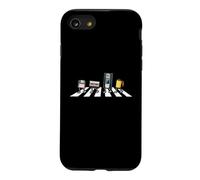 Custodia per iPhone SE (2020) / 7/8 VHS Nastro Floppy Disc Divertente Retro Vintage Fan