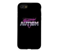 Custodia per iPhone SE (2020) / 7/8 Vintage Arcade Retro Wave Mese di sensibilizzazione sull'autismo armato
