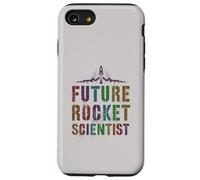 Custodia per iPhone SE (2020) / 7/8 Vintage FUTURO ROCKET SCIENTIST Science Geek Bambini Laurea