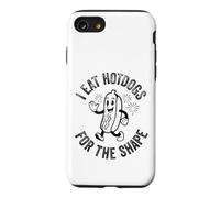 Custodia per iPhone SE (2020) / 7/8 Vintage mangio hot dog per la forma 4 luglio Retro Mens