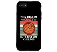 Custodia per iPhone SE (2020) / 7/8 Vintage pensano che io sia pazzo, ma mi piace proprio Churros Lover