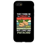 Custodia per iPhone SE (2020) / 7/8 Vintage pensano che io sia pazzo, ma mi piace solo amante del pistacchio