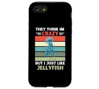 Custodia per iPhone SE (2020) / 7/8 Vintage pensano che io sia pazzo, ma mi piace solo amante delle meduse