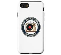 Custodia per iPhone SE (2020) / 7/8 Vinyl Revival Society Giradischi Musica Giradischi