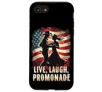 Custodia per iPhone SE (2020) / 7/8 Vivi, ridi, Promenade Square Dance Style