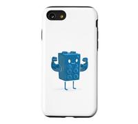 Custodia per iPhone SE (2020) / 7/8 Vuoi vedere il mio giocattolo Building Brick Builders in confezione da sei