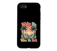 Custodia per iPhone SE (2020) / 7/8 Wake Me When We Dock Divertente Crociera Bradipo