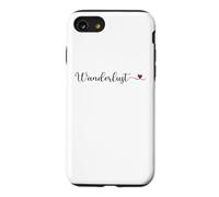 Custodia per iPhone SE (2020) / 7/8 Wanderlust Cuore carino scritto a mano tipografia regalo