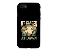 Custodia per iPhone SE (2020) / 7/8 We Garden At Dawn Frog Giardinaggio Mattina