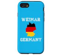 Custodia per iPhone SE (2020) / 7/8 Weimar Germania Vintage Bandiera Germania Mappa Design