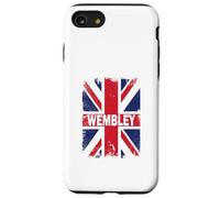 Custodia per iPhone SE (2020) / 7/8 Wembley - Bandiera britannica vintage Union Jack
