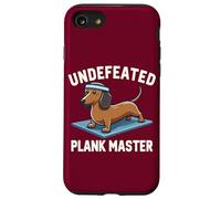 Custodia per iPhone SE (2020) / 7/8 Wiener Dog Training Undefeated Plank Master Funny Dachshund