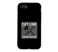 Custodia per iPhone SE (2020) / 7/8 Wildland Firefighter Hotshot Cut Line Chase Black