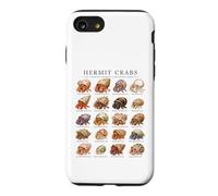Custodia per iPhone SE (2020) / 7/8 World of Hermit Crabs Crostacei Biologia Marina Ragazzi Ragazze