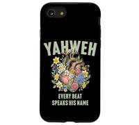 Custodia per iPhone SE (2020) / 7/8 Yahweh Boho floreale umano anatomico cuore ebraico ebraico
