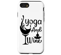 Custodia per iPhone SE (2020) / 7/8 Yoga E Meditazione Vino Posa Wine Lover Relax