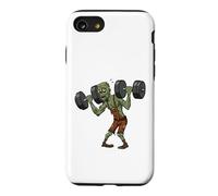 Custodia per iPhone SE (2020) / 7/8 Zombie Sollevamento Pesi Undead Palestra Allenamento