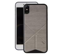 Custodia per iPhone X UNIQ Transforma Linea grigia