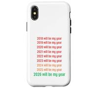 Custodia per iPhone X/XS 2026 Will Be My Year Funny New Year 2026