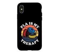 Custodia per iPhone X/XS 3D Printing PLA Is My Therapy Retro Filament Spool