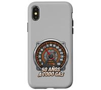 Custodia per iPhone X/XS 50 Años A Todo Gas 1975 Tachimetro Amante Auto
