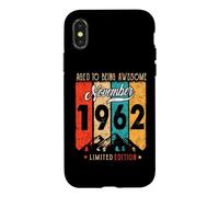 Custodia per iPhone X/XS 64 Years Old Vintage November 1962 64th Birthday