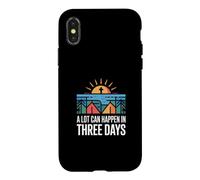 Custodia per iPhone X/XS A Lot Can Happen In Three Days