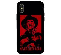 Custodia per iPhone X/XS A Nightmare on Elm Street Freddy Never Sleep