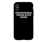 Custodia per iPhone X/XS Abbigliamento Anatra Pechino - Divertente design con anatre incredibili