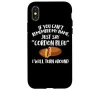 Custodia per iPhone X/XS Abbigliamento Cordon Bleu - Design divertente Bleus Lover