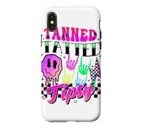 Custodia per iPhone X/XS Abbronzato tatuato brillo vacanze estive citazione divertente