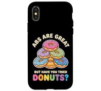 Custodia per iPhone X/XS Abs Are Great But Have You Tried Donuts