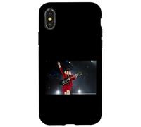 Custodia per iPhone X/XS AC/DC Rock Concert Chitarra Elettrica Stage Energy
