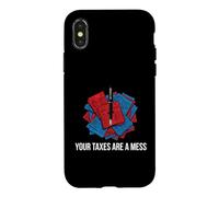Custodia per iPhone X/XS Accountant CPA Bookkeeper Your Taxes Are A Mess