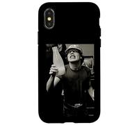 Custodia per iPhone X/XS ACDC Angus Young Thunderstruck chitarrista di Dick Barnatt