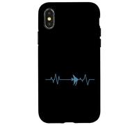 Custodia per iPhone X/XS Acquario Il Mio Cuore Batte Per Pesce