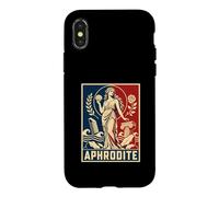 Custodia per iPhone X/XS Afrodite greca dea femminile dell'amore