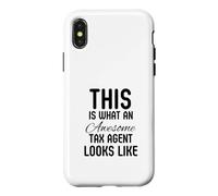 Custodia per iPhone X/XS Agente fiscale Contabilità Consulente finanziario
