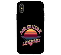 Custodia per iPhone X/XS Air Guitar Legend Sentimenti del musicista |-