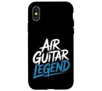 Custodia per iPhone X/XS Air Guitar Legend Sentimenti del musicista -
