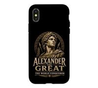 Custodia per iPhone X/XS Alessandro Magno Il Conquistatore del Mondo