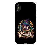 Custodia per iPhone X/XS Algebra È Il Mio Grimorio Mago Matematica Insegnante Nerd