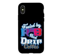 Custodia per iPhone X/XS Alimentato da RnB e Drip Coffee