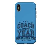 Custodia per iPhone X/XS Allenatore dell'Anno Sport Atletica Leggera
