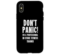 Custodia per iPhone X/XS Allenatore di fitness in negozio