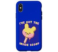 Custodia per iPhone X/XS All'interno Scoop Bunny Ice Pop Kawaii
