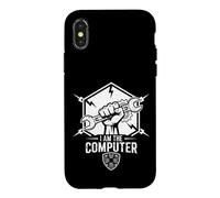 Custodia per iPhone X/XS AM THE COMPUTER Tech Meccanico Cacciavite Auto Guy