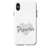 Custodia per iPhone X/XS Amare come una principessa