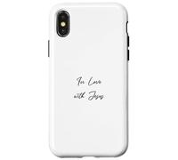Custodia per iPhone X/XS Amato e indossato in amore con Gesù salvato dalla grazia